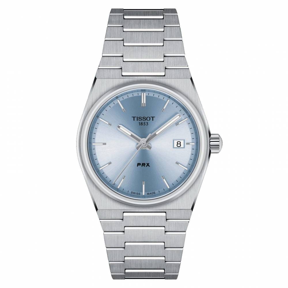 Tissot PRX 35 mm azzurro T1372101135100