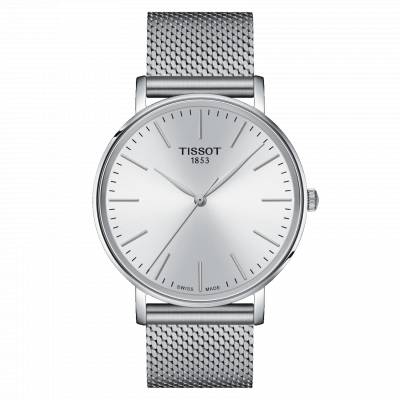 Orologio Tissot Every time Gent Silver con Maglia Milano