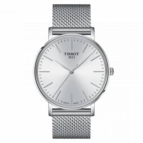 Orologio Tissot Every time Gent Silver con Maglia Milano