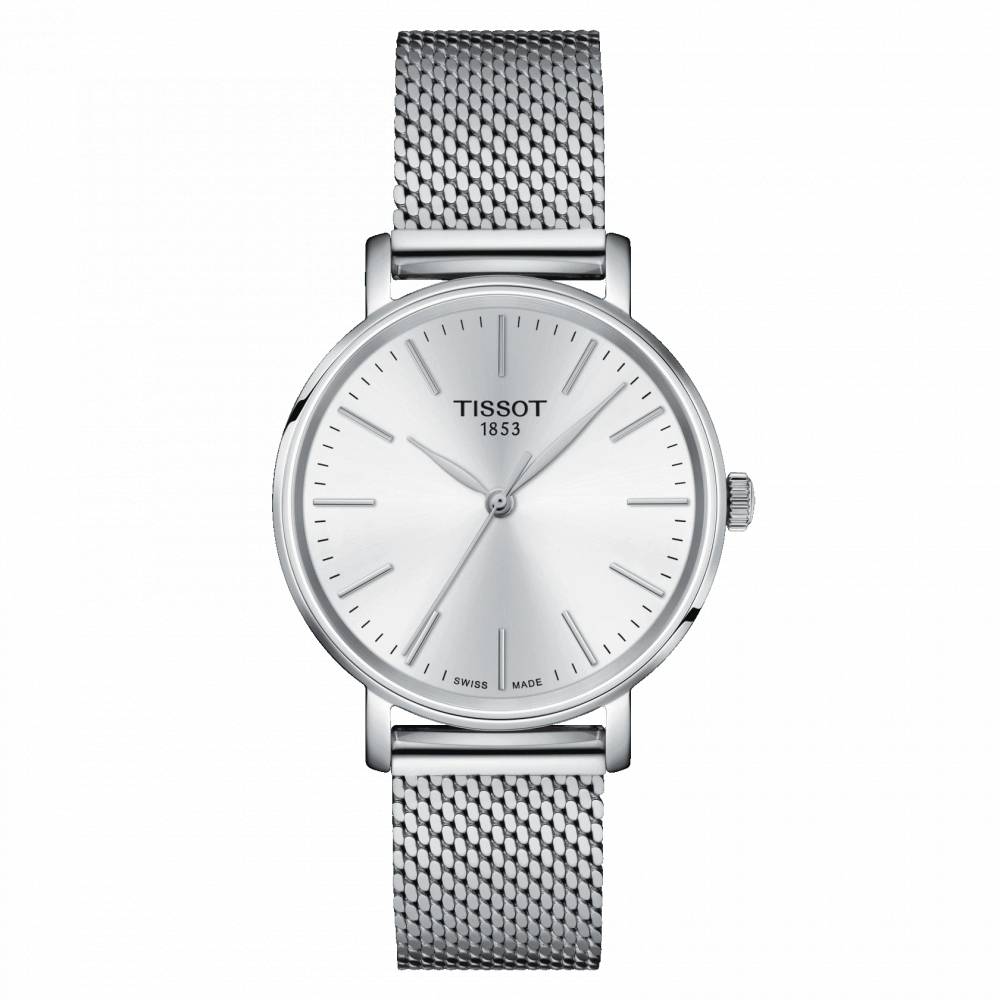 Orologio Tissot Everytime Lady Silver con Maglia Milano