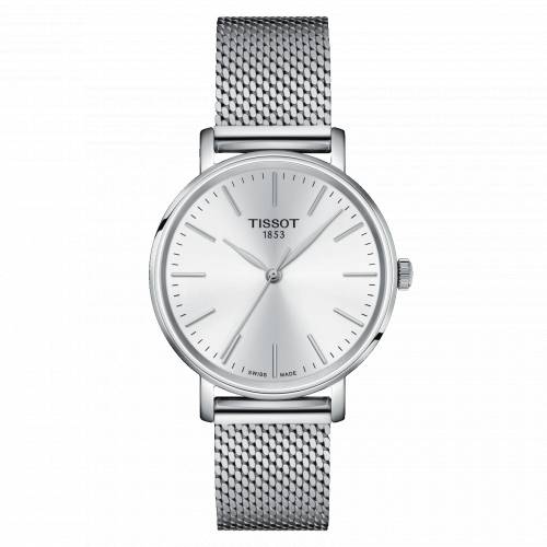 Orologio Tissot Everytime Lady Silver con Maglia Milano