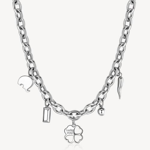 Brosway collana Chakra Quadrifoglio