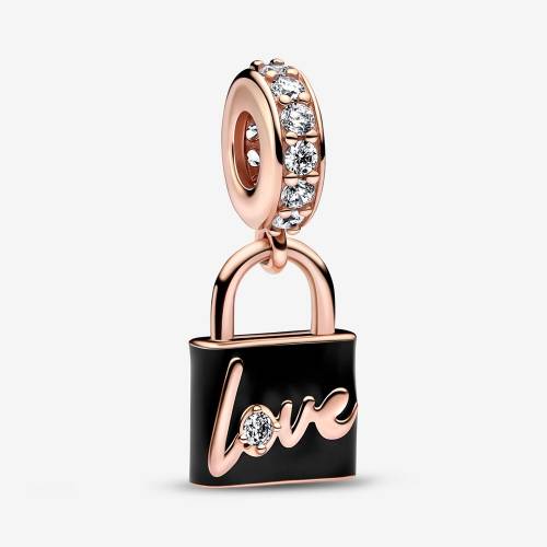 Charm Pandora Pendente Lucchetto "Love"