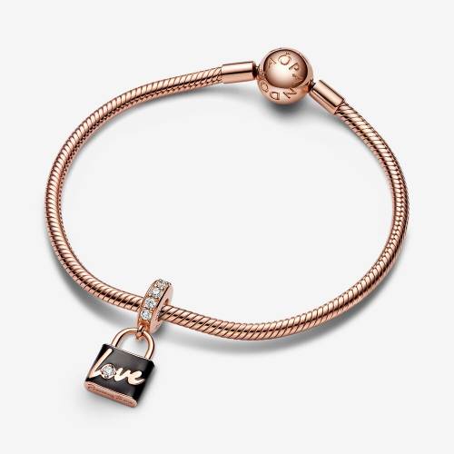 Charm Pandora Pendente Lucchetto "Love"