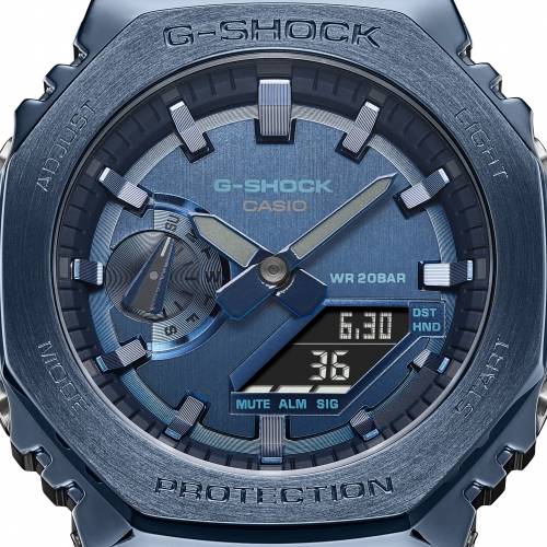 Orologio G-Shock con Cassa Ottagonale Blu Metallizzato