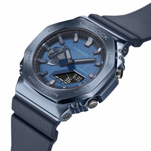 Orologio G-Shock con Cassa Ottagonale Blu Metallizzato