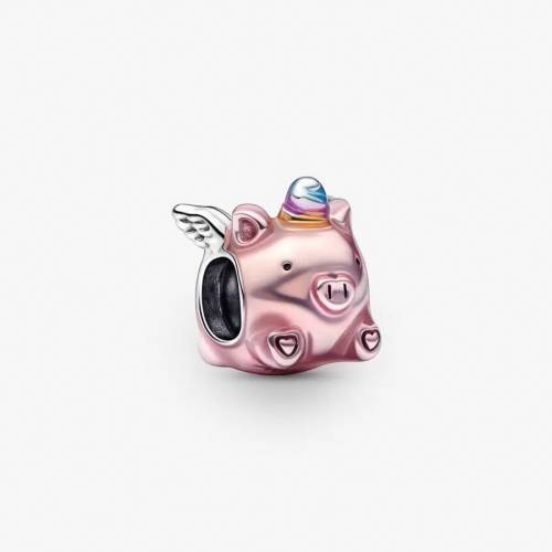 Pandora Charm Maialino Unicorno Volante