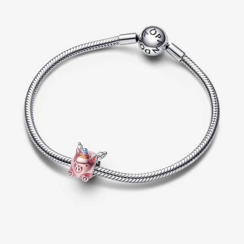 Pandora Charm Maialino Unicorno Volante