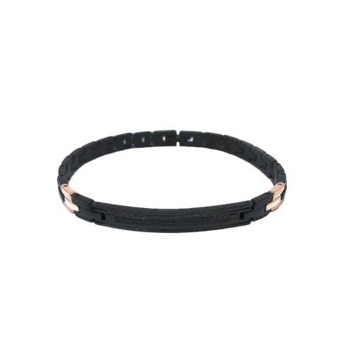 Zancan Bracciale Uomo in Acciaio