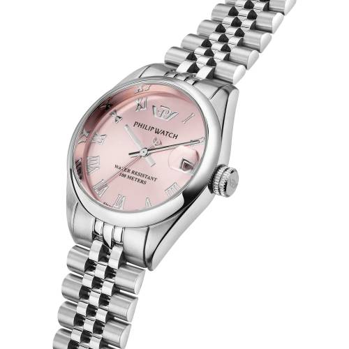 Philip Watch Caribe Donna Rosa con Numeri Romani