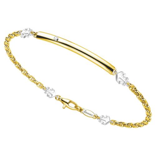 Bracciale Zancan in Oro Giallo e Bianco