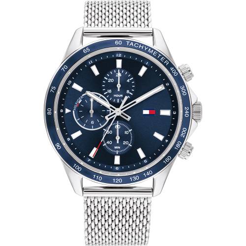 Tommy Hilfiger Orologio Blu con Maglia Milano