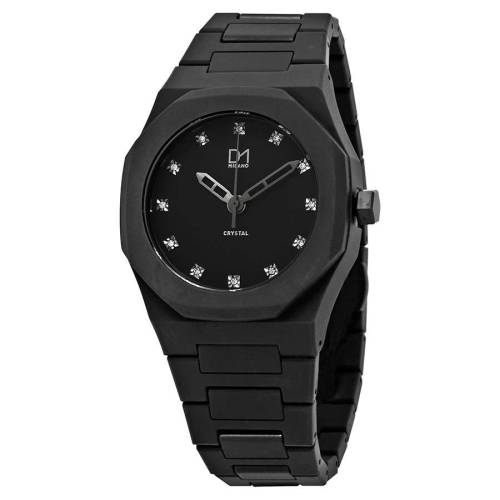 D1 Milano Orologio Crystal Nero