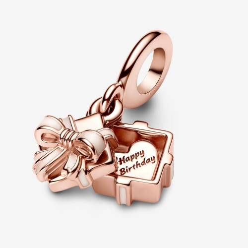 Pandora Charm Pendente Regalo "Happy Birthday"