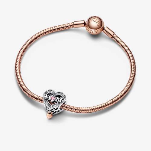 Pandora Charm Openwork Mamma con Cuore Pendente