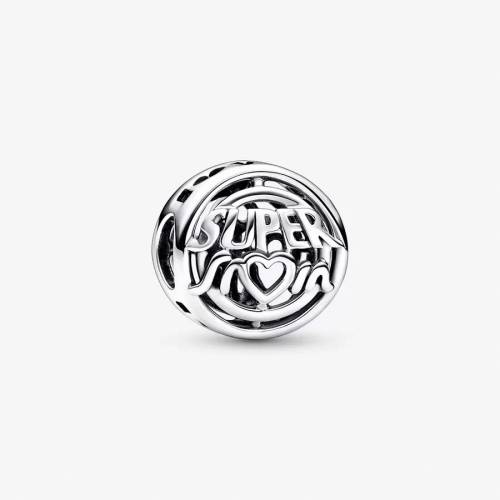 Pandora Charm Openwork "Super Mom"