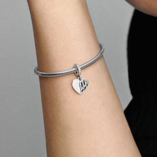 Pandora Charm Pendente Cuore, i Nostri Angeli