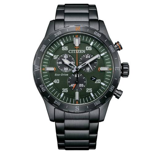 Orologio Citizen Cronografo OF Outdoor con Quadrante Verde