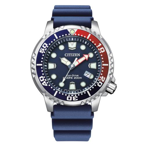 Orologio Citizen Promaster con Quadrante Blu e Cinturino in Silicone