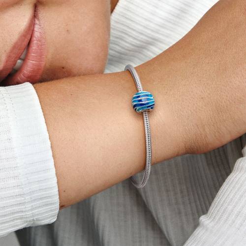 Charm Pandora Onda Blu