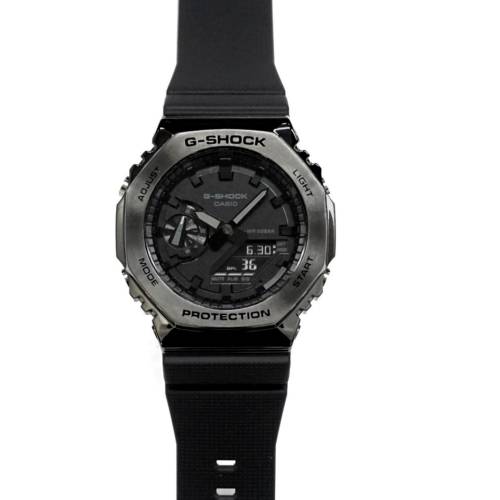 Orologio G-Shock da Uomo Con Cassa Ottagonale Brunita e Cinturino in Silicone