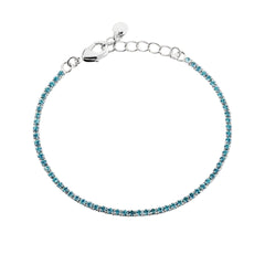 Bracciale Amen Tennis Mania Con Zirconi Colorati -