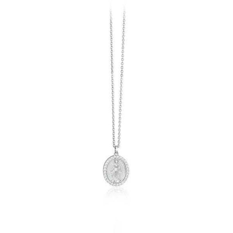Mabina Medal Necklace