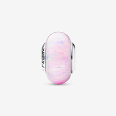Pandora Pink Glitter Opal Charm