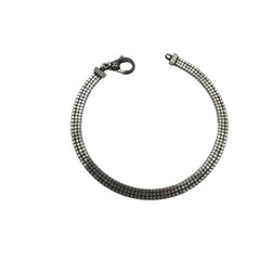 Albert M. 3D Flat Link Bracelet