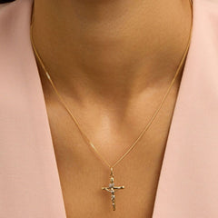Ciondolo Stroili Croce Holy Oro Bicolore 9 KT 1415836