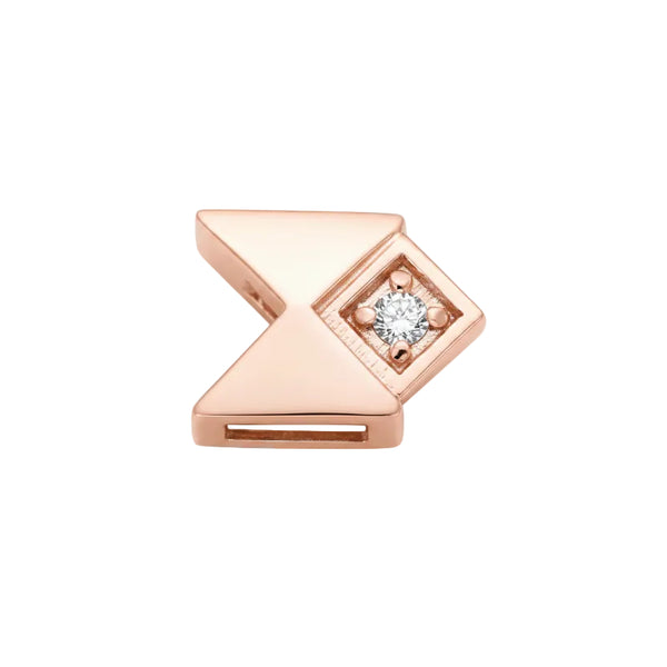 Elements Geometrie in Oro Rosa e Diamanti 0,01 ct ECF11724.001