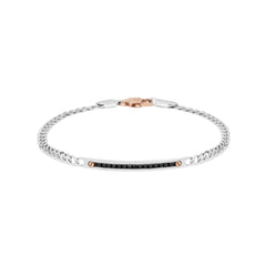 Bracciale Zancan In Oro Bianco Con Diamanti EB686BR