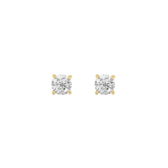 Stroili Earring Stud Light Point Claire Yellow Gold 9 KT Cubic Zirconia 1412070
