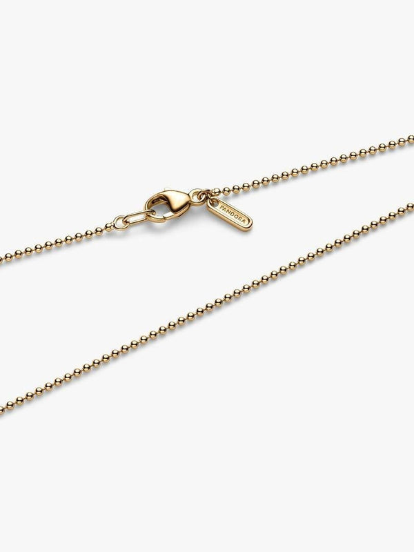 Collana Pandora Catenina A Sfere Placcata Oro 14 KT 364354C00-50
