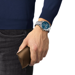 Orologio Tissot da Uomo Cronografo PR516 con Quadrante Blu T1494171104100