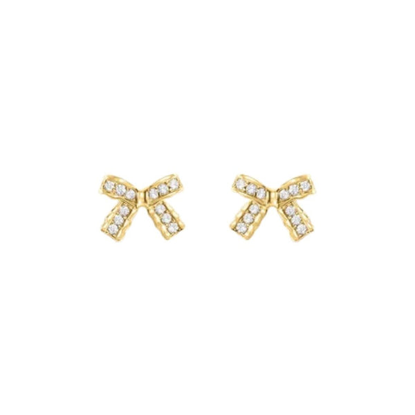 Orecchini Stroili Fiocco Bon Ton Oro Giallo 9 KT Cubic Zirconia 1436944