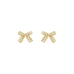 Orecchini Stroili Fiocco Bon Ton Oro Giallo 9 KT Cubic Zirconia 1436944