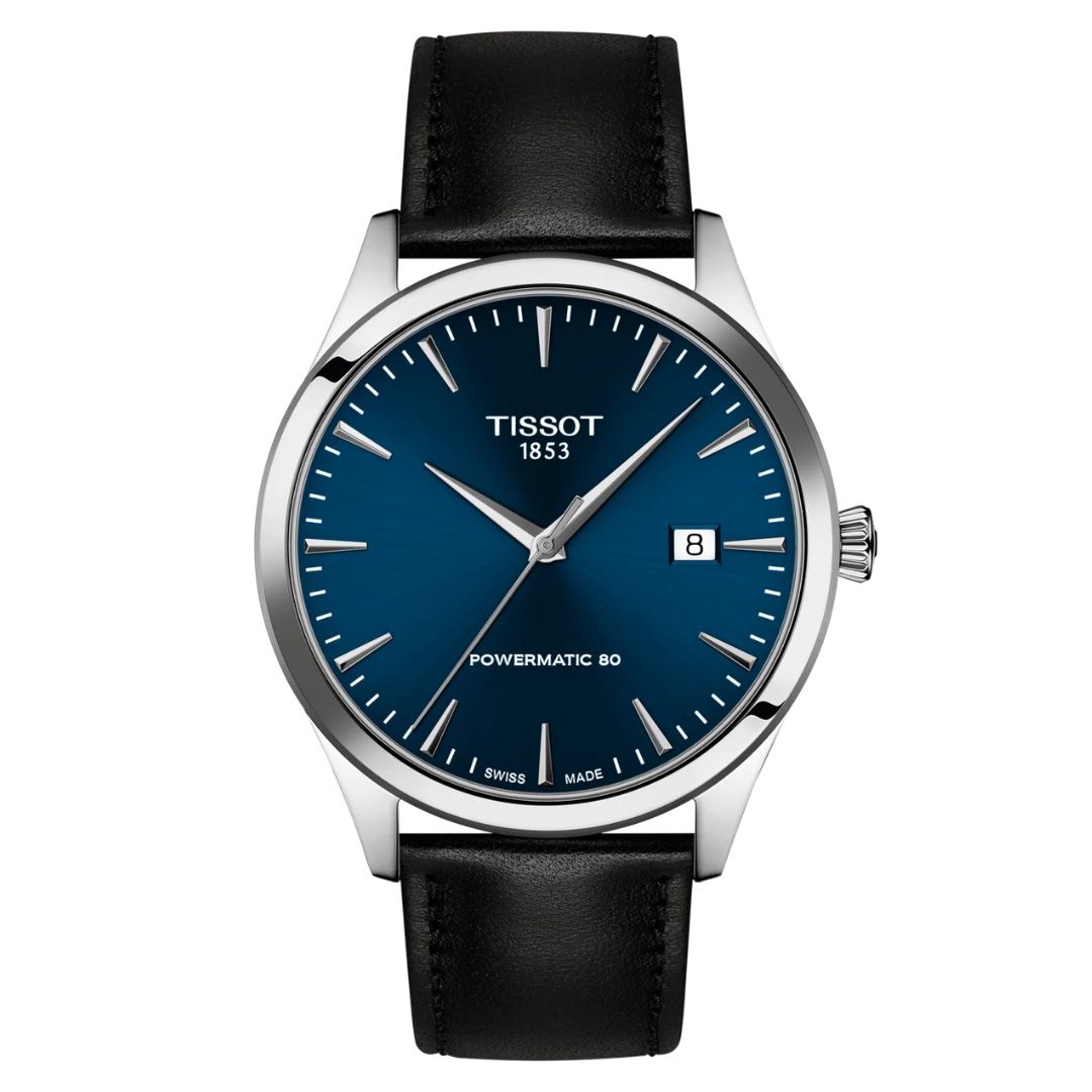 Orologio Tissot Classic Dream Automatico Blu con Cinturino Pelle T1584071604100