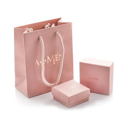 Collana Amen Amore Infinito Con Zirconi In Argento CLINLUBBZ