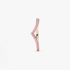 Anello Pandora Desiderio Scintillante Rosè Pietre Rosa