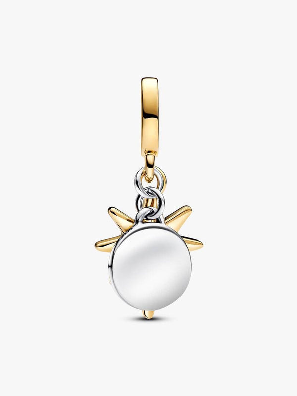 Charm Pandora Pendente Stella Polare Da Incidere Con Diamante 763588C01