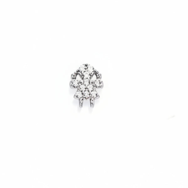 Marcello Pane Charms Little Girl with Zirconia