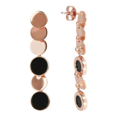 Orecchini Bronzallure Alba Pendenti Con Onice Nero WSBZ01755.BO