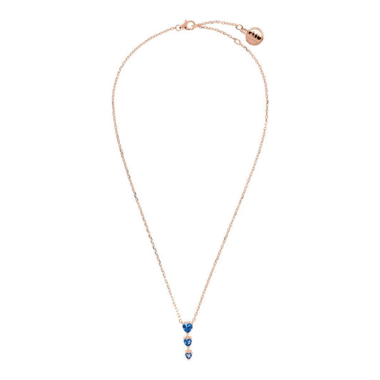 Collana Bronzallure Tre Cuori Graduati in Cubic Zirconia