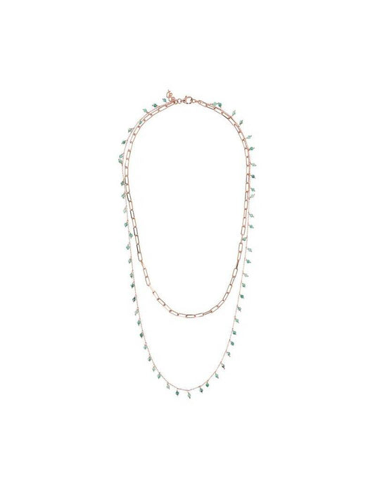 Collana Bronzallure Due Fili Glicine