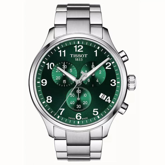 Orologio Tissot da Uomo Chrono XL con Quadrante Verde
