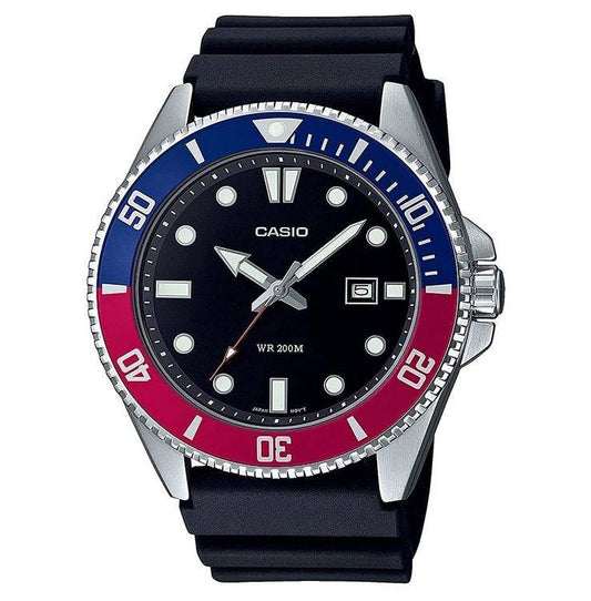 Casio Orologio Casual Collection MVD Blu e Rosso
