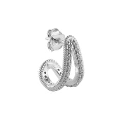 Nove25 Orecchino Singolo Dripping Drop con Zirconi N25ORE00565