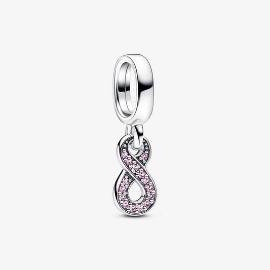 Charm Pandora Pendente Infinito Rosa