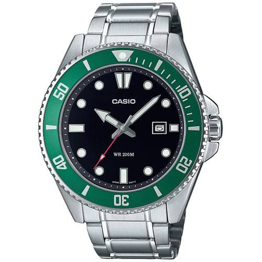 Casio Watch Green Dial